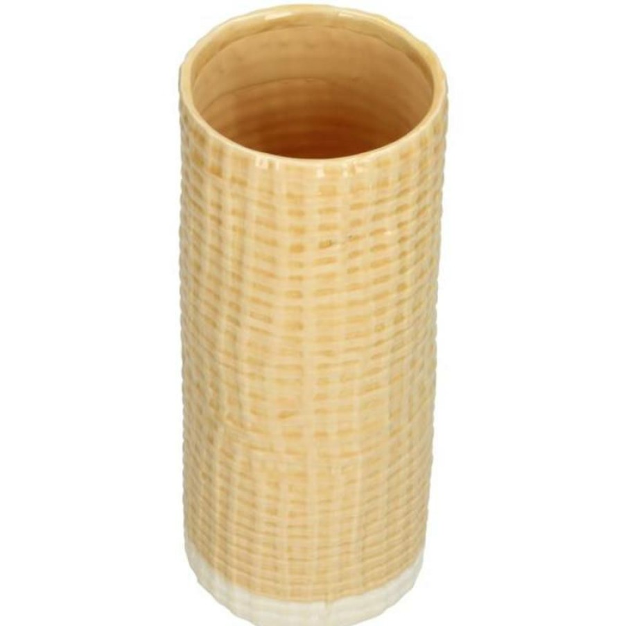 * Vases | Best-Selling Yellow Fine Earthenware Vase