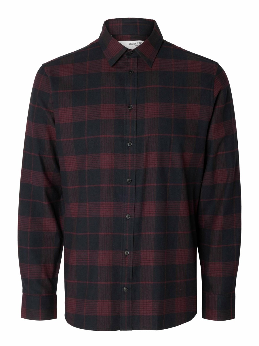 * Gents | Quick Delivery Slhslimowen Port Royale Flannel Shirt