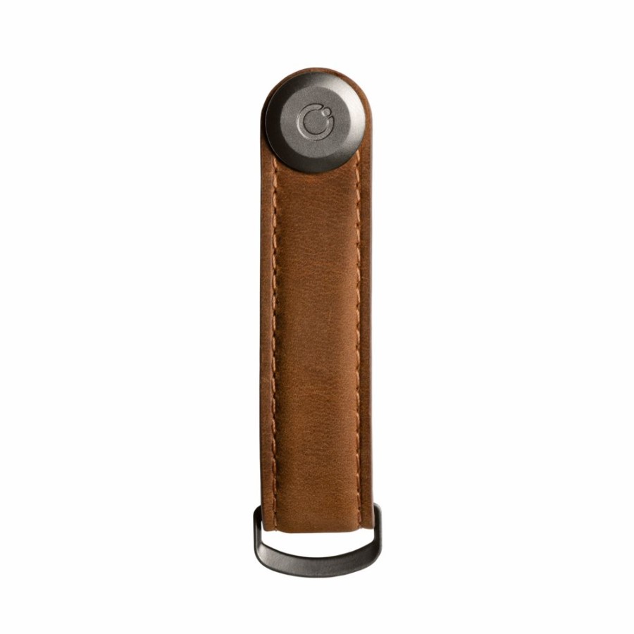 * Gents | Crazy Deals Chestnut Brown Crazy Horse Leather Key Organiser