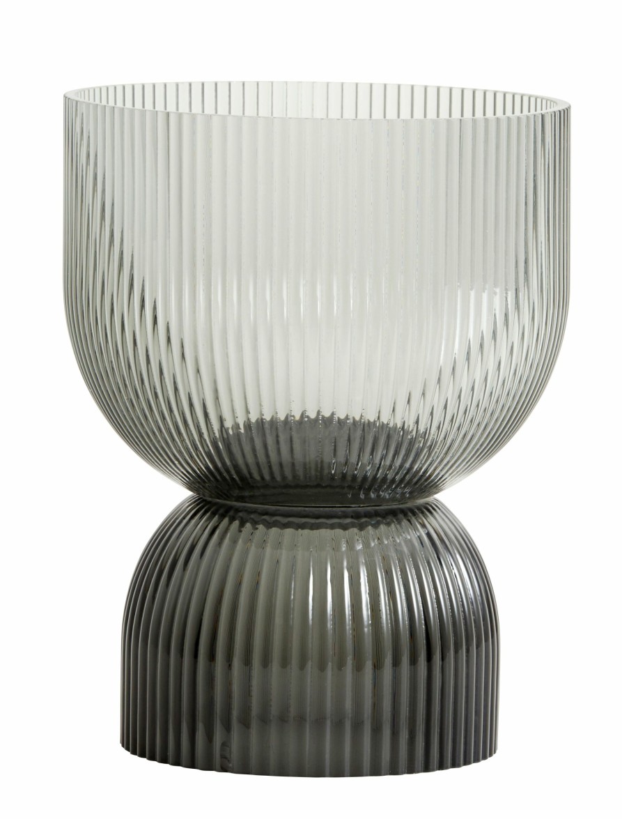 * Vases | Official Riva Medium Black Grey Vase