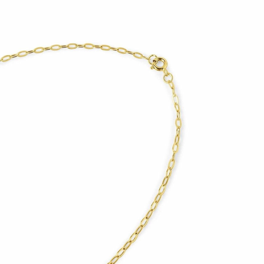 * Jewellery | Top Selling Gold Plated Short Link Necklace