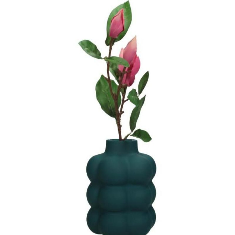 * Vases | Low Price Petrol Fine Earthenware Vase