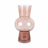 * Vases | Promotion Small Faded Pink Gleam Glass Vase