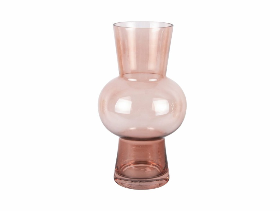 * Vases | Promotion Small Faded Pink Gleam Glass Vase