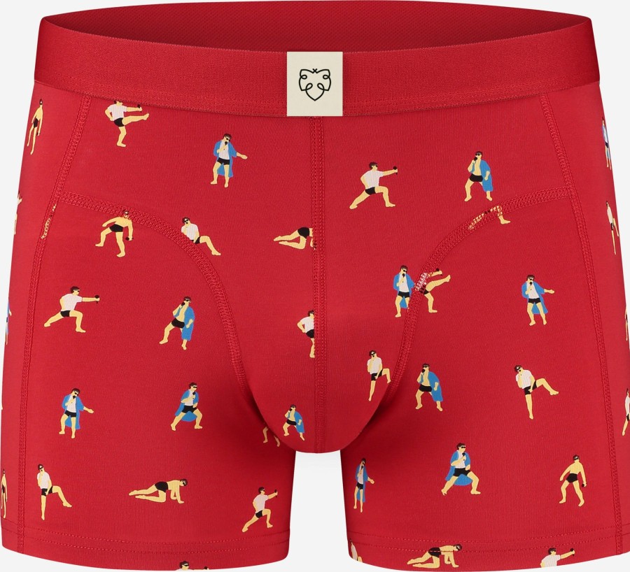 * Gents | New Arrivals Marc Rebillet Red Boxer Briefs