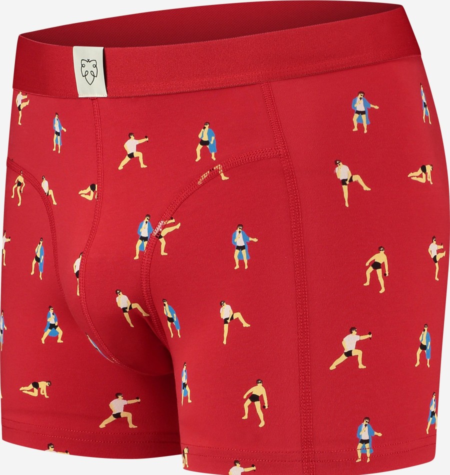 * Gents | New Arrivals Marc Rebillet Red Boxer Briefs