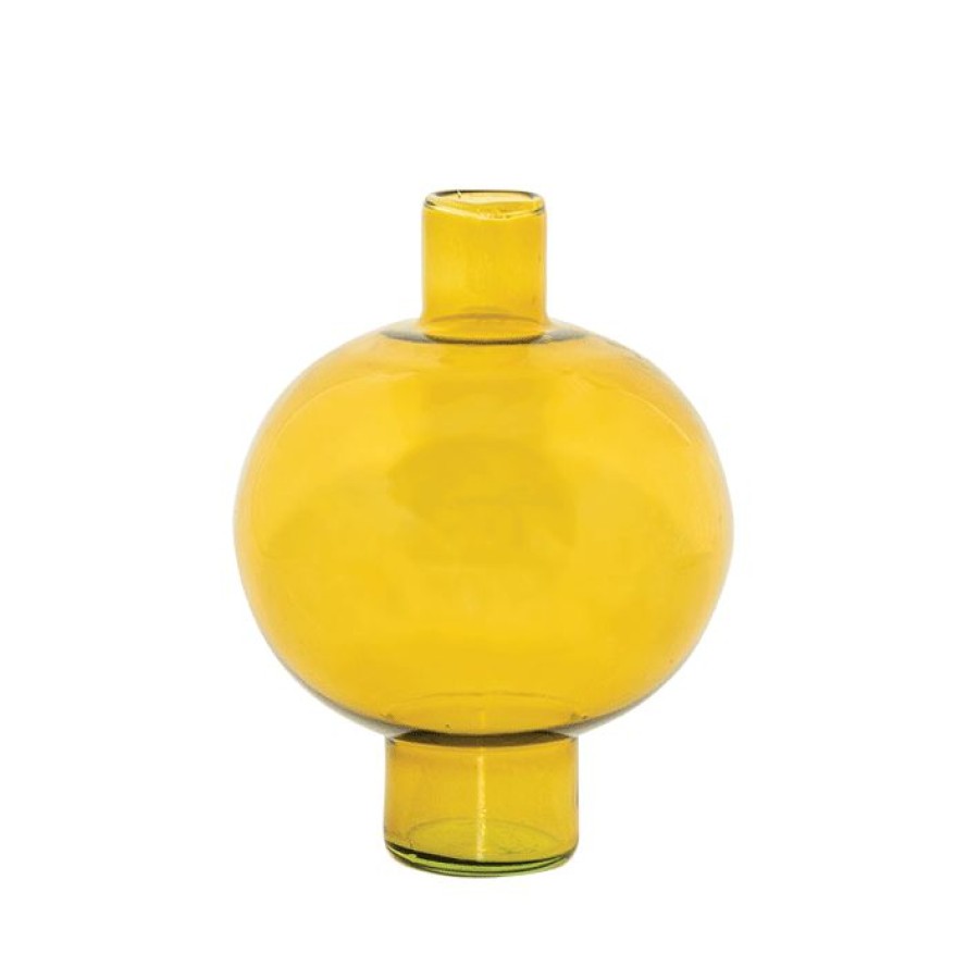 * Vases | Less Expensive Amber Green Vase