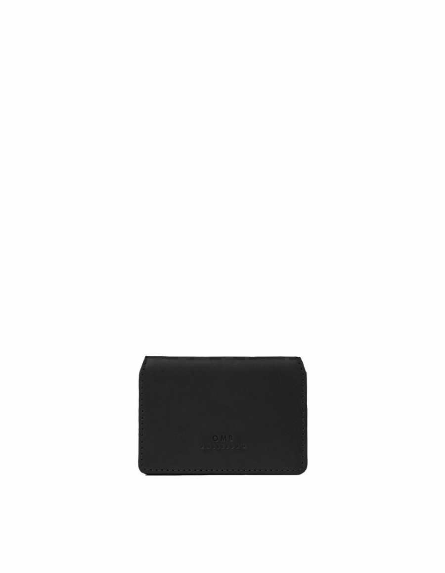 * Accessories | Discount Store Cassie'S Black Classic Leather Cardcase