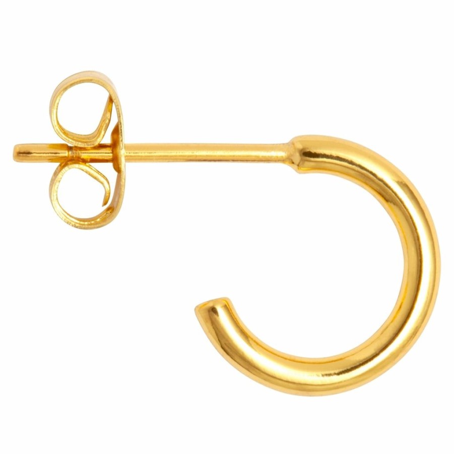 * Jewellery | Shop Gold Plated Color Hoop Earring