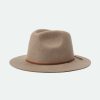 * Accessories | Less Expensive Wesley Heather Natural Fedora Hat