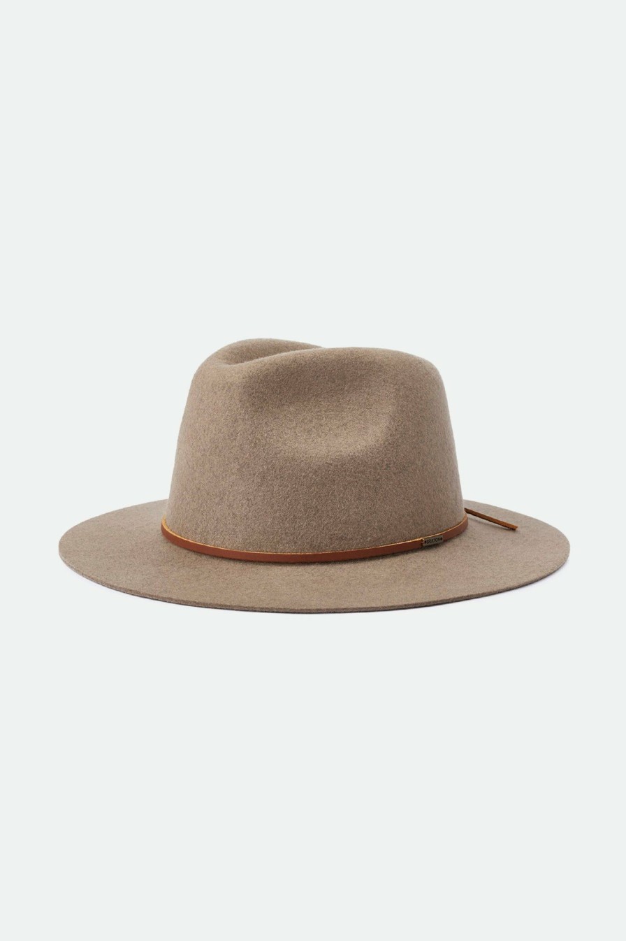 * Accessories | Less Expensive Wesley Heather Natural Fedora Hat