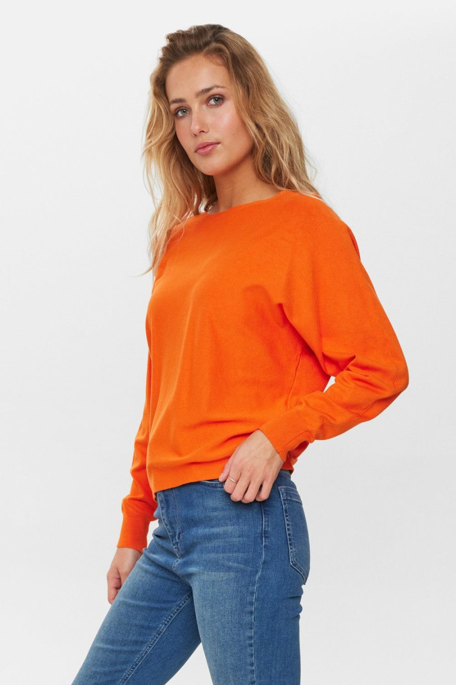 * Jumpers & Cardigans | Promotions Nudaya Red Orange Jumper