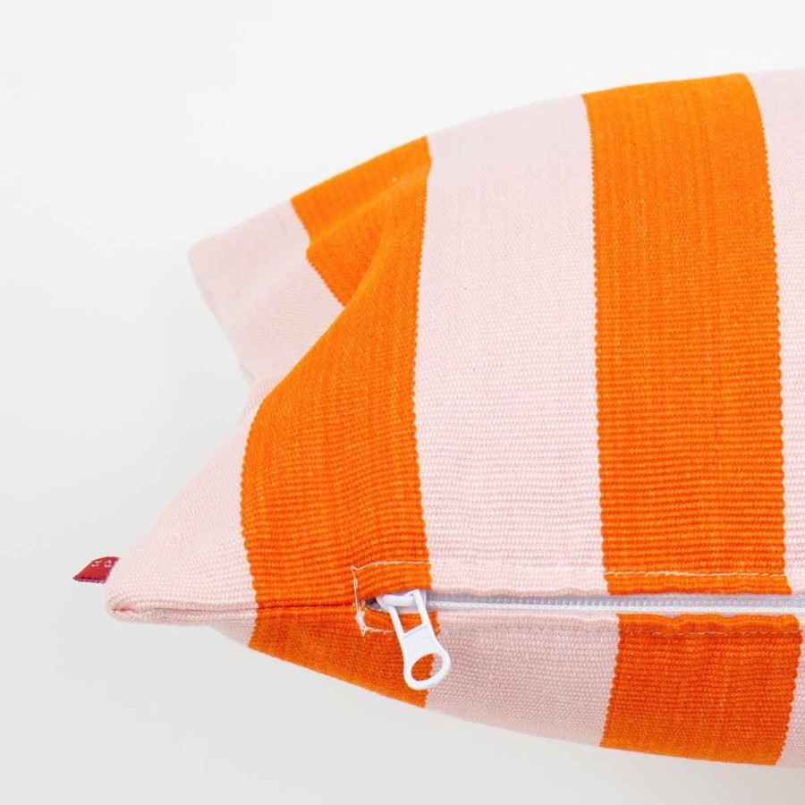 * Cushions & Throws | Online Carla Orange Pink Cushion