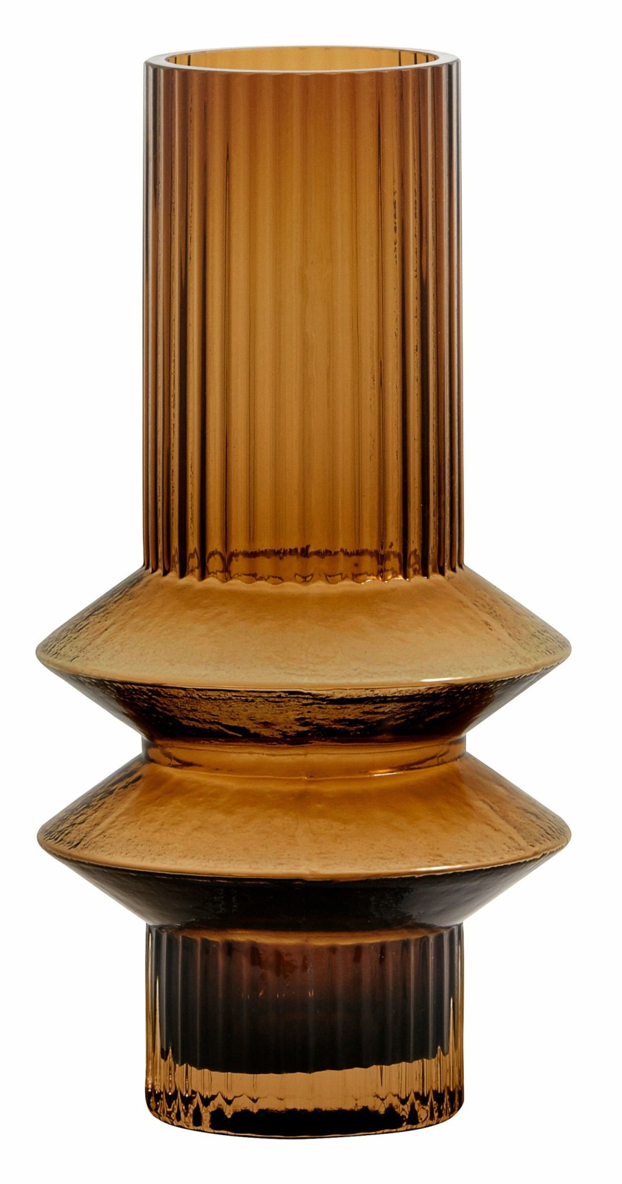 * Vases | Original Rilla Small Amber Glass Vase