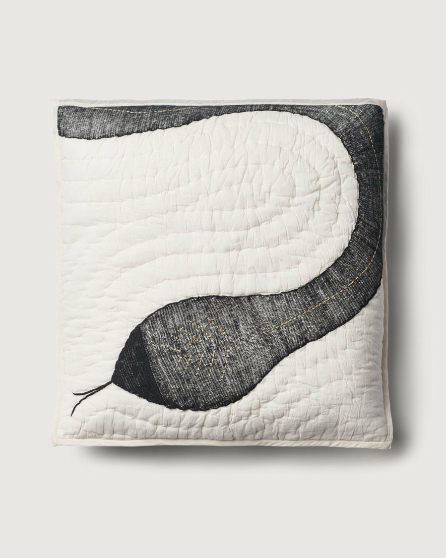 * Cushions & Throws | Tendy Style Black Snake Cushion