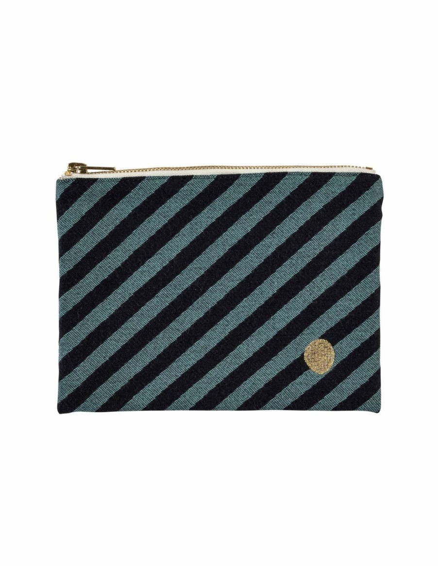 * Bath & Beauty | Quick Delivery Raymond Medium Sardine Stripe Pouch Case