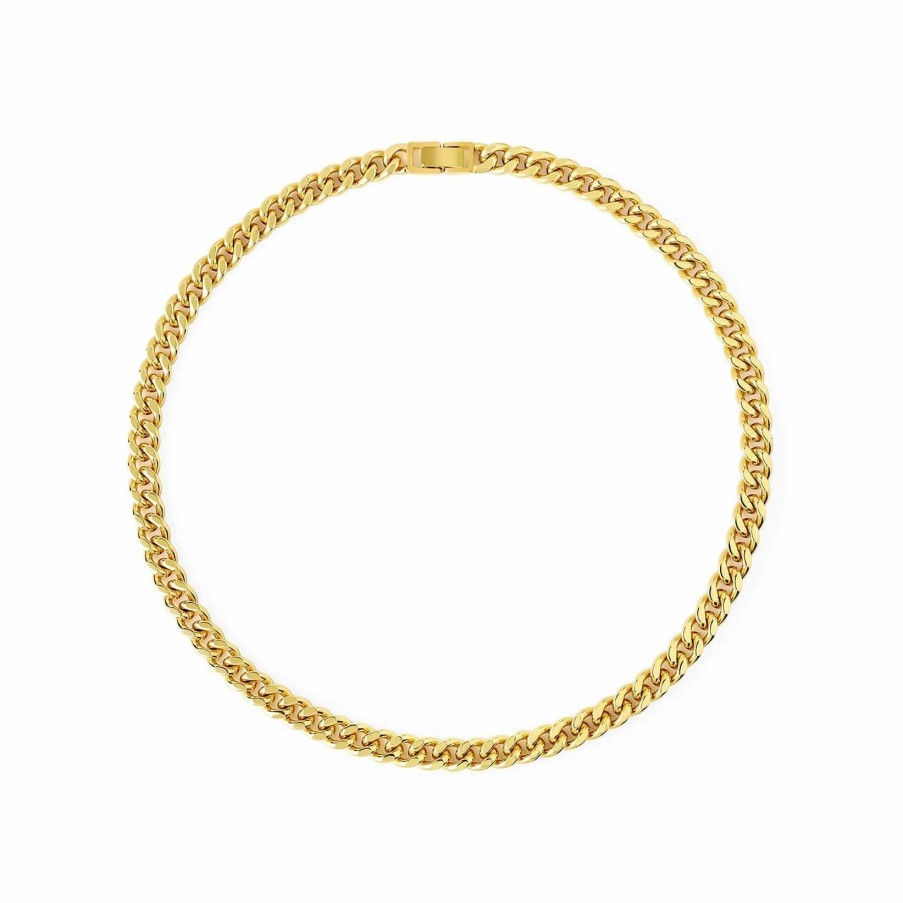 * Jewellery | Tendy Style Gold Plated Curb Chain Necklace