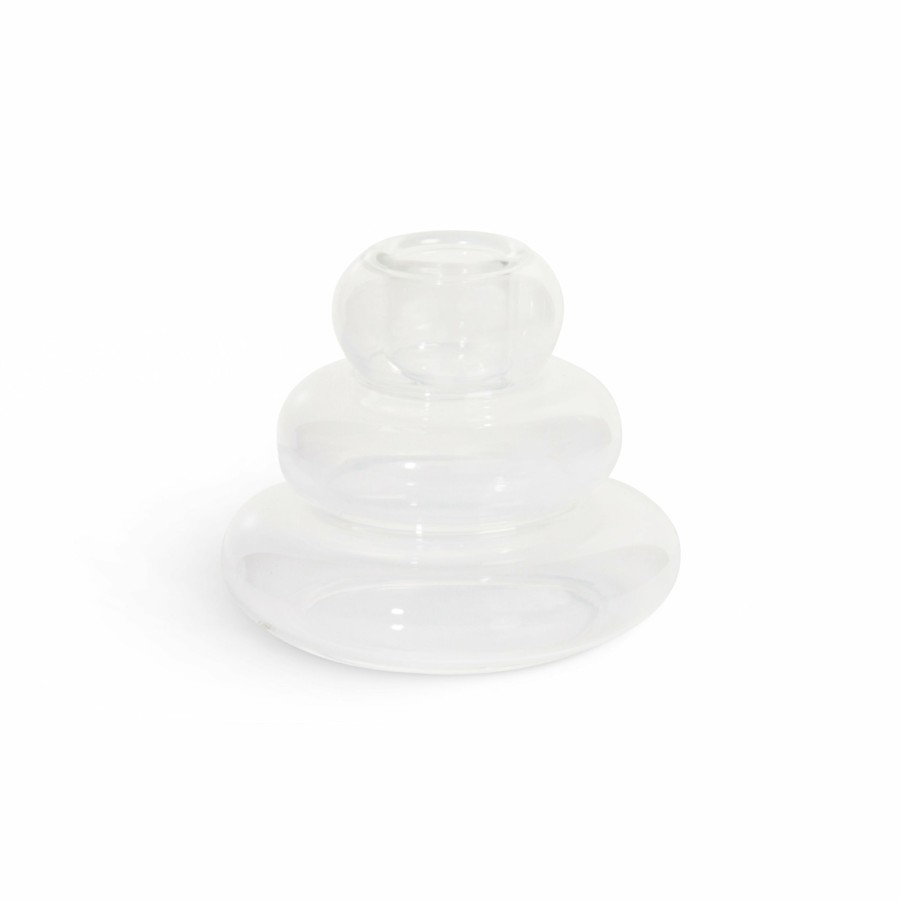 * Candle Holder | Discount Store Large White Whipped Candle Holder