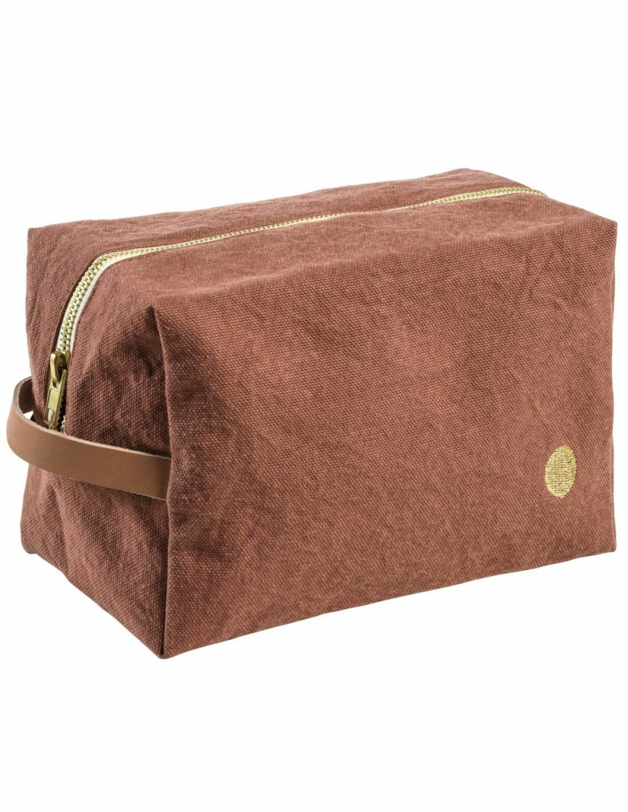 * Bath & Beauty | Less Expensive Iona Large Rhubarb Cube Toiletry Bag