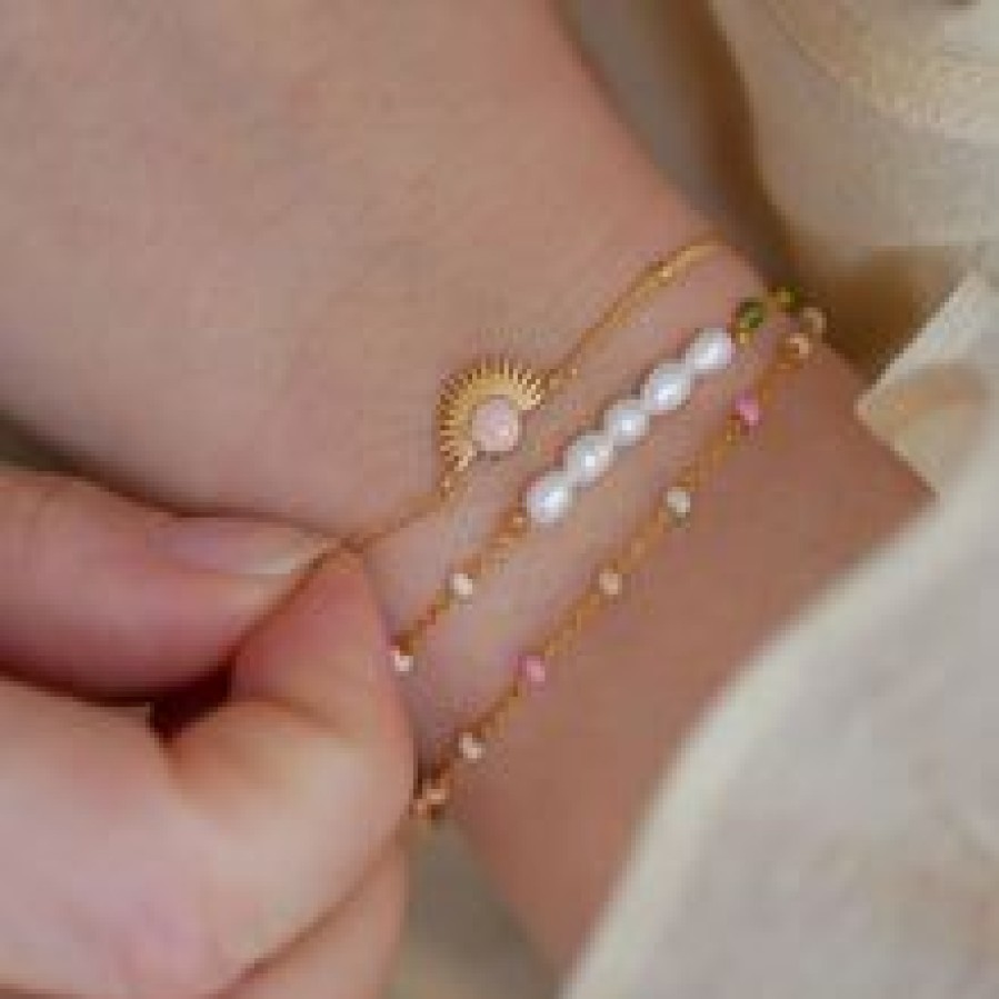 * Jewellery | Best Price Pale Peach Soleil Bracelet