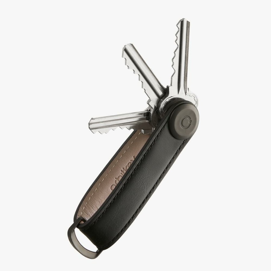 * Gents | New Arrivals Black Leather Key Organiser