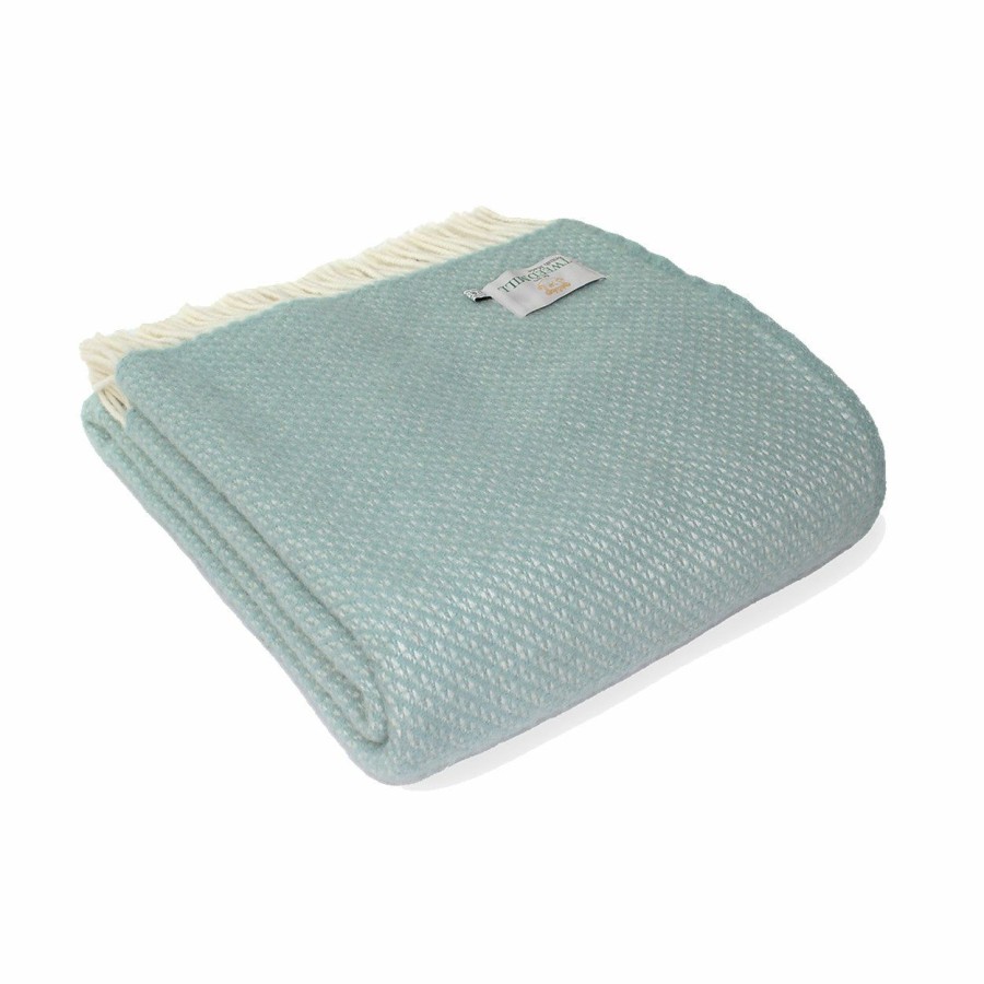 * Cushions & Throws | Original Averil Ocean Pure New Wool Throw