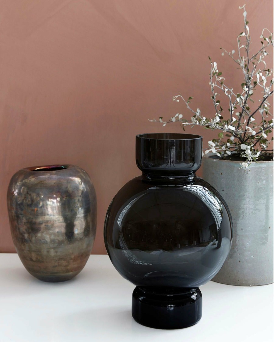 * Vases | Quick Delivery Bubble Grey Vase