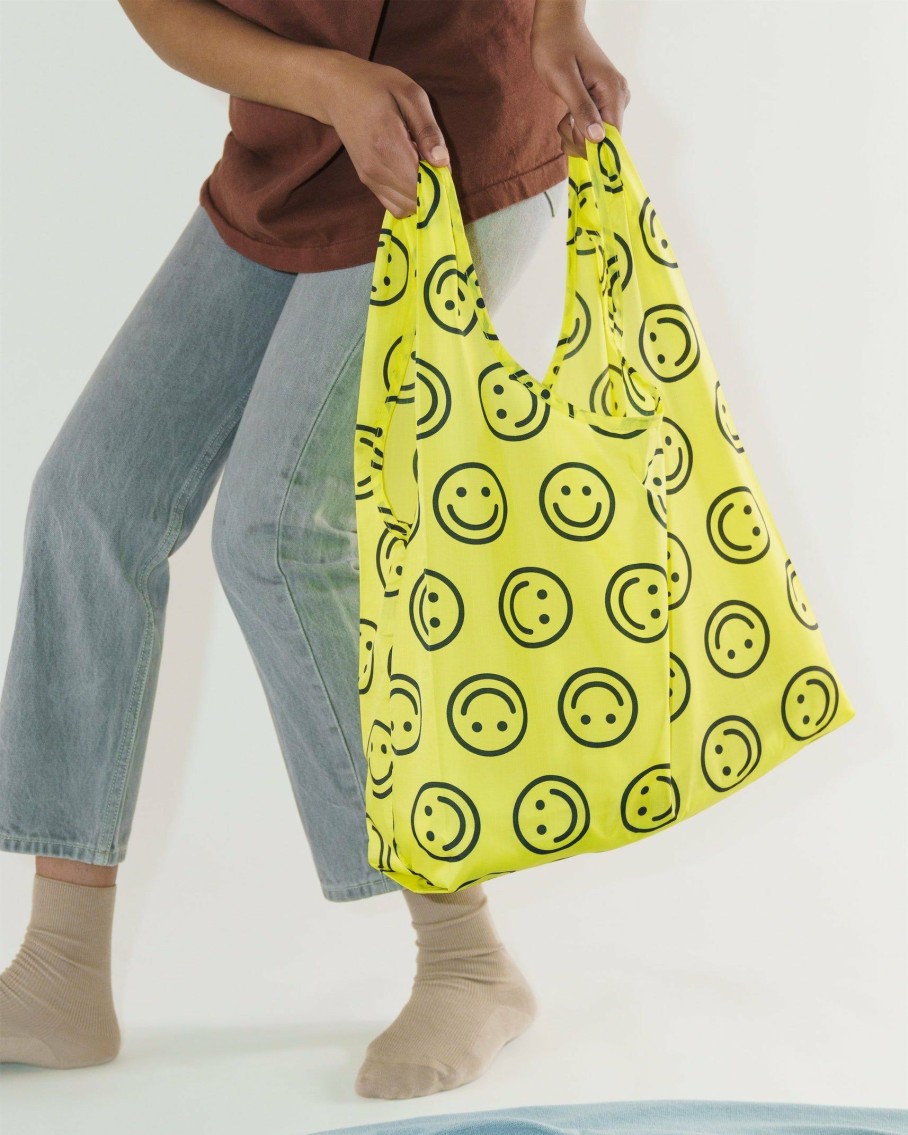 * Accessories | Promotions Yellow Happy Standard Baggu Bag