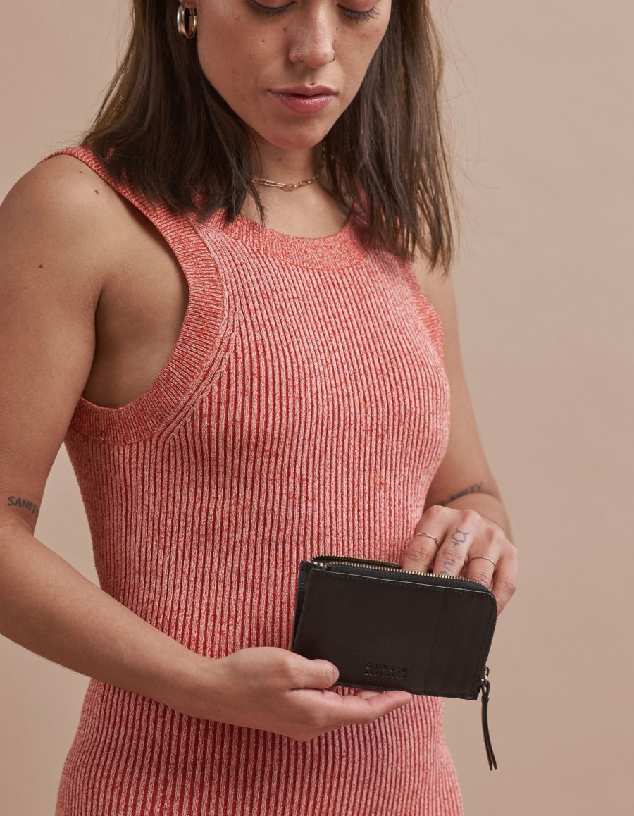 * Accessories | Quick Delivery Lola Black Classic Leather Coin Purse