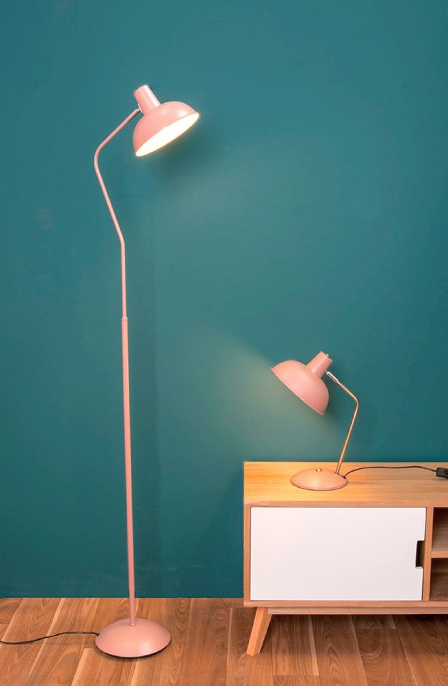 * Lighting | Discount Store Faded Pink Hood Table Lamp