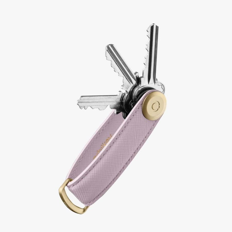 * Accessories | New Arrivals Lilac Saffiano Leather Key Organiser