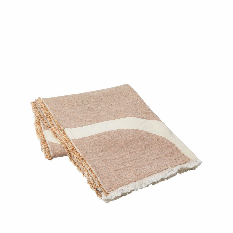 * Cushions & Throws | Promotions Tide Caramel Brown Throw