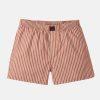 * Gents | High Quality Amargo Dark Summer Orange Stripes Boxershorts