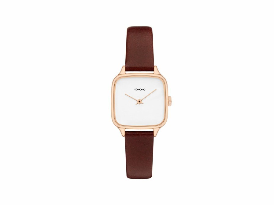 * Accessories | Quick Delivery Kate Auburn Watch, Rose Gold