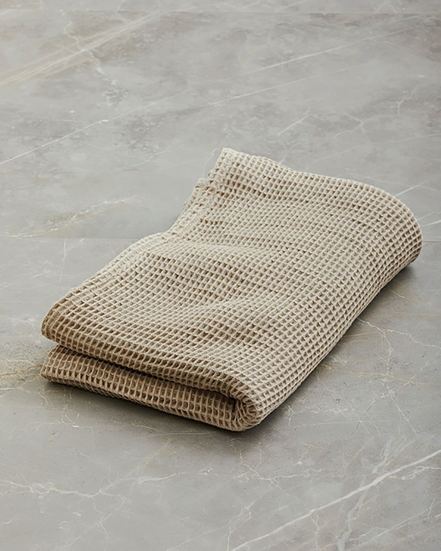 * Bath & Beauty | Online Store Large Light Grey Vata Ayu Towel