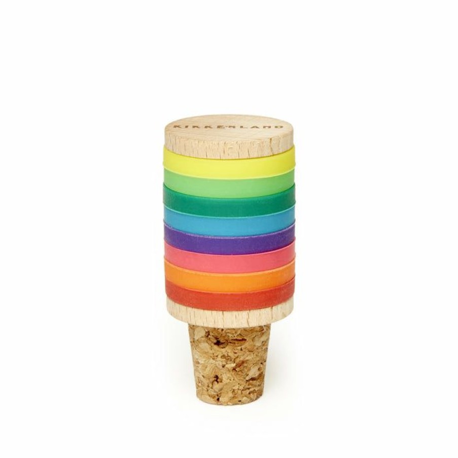 * Bottles | Quick Delivery Rainbow Wine Rings Bottle Stopper