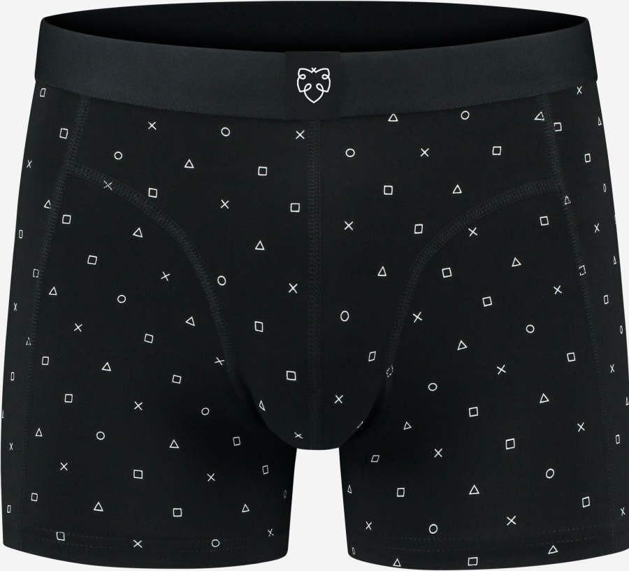 * Gents | Crazy Deals Power Pol Black Boxer Briefs