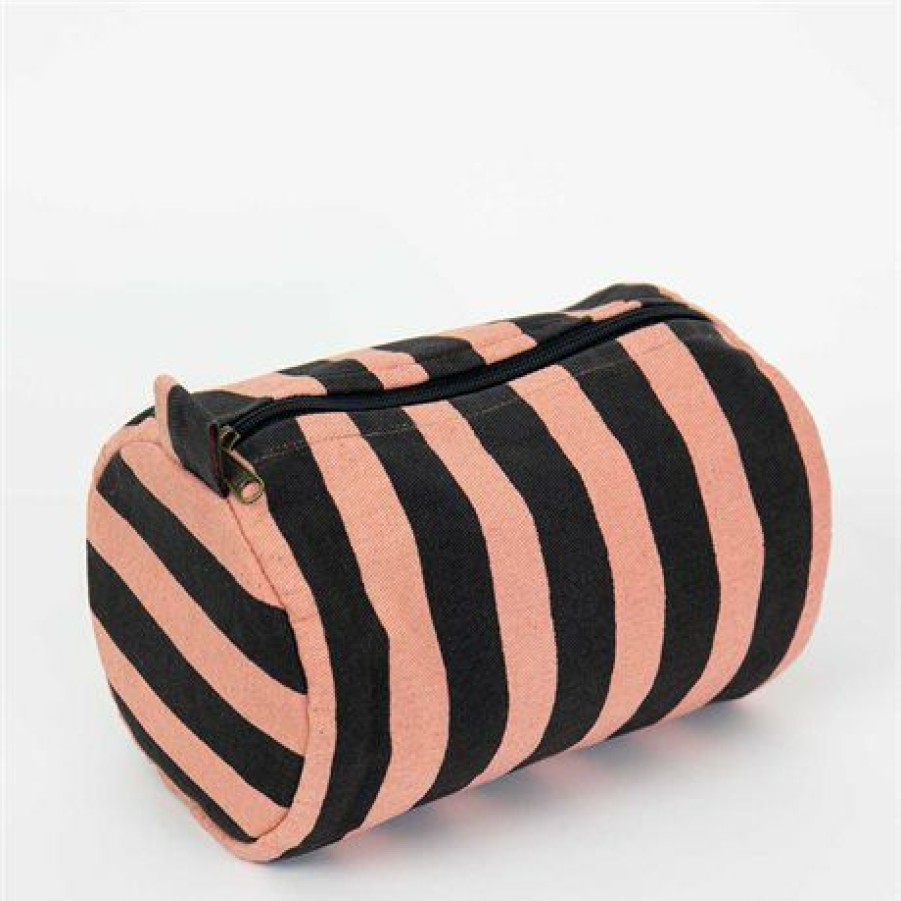 * Accessories | Less Expensive Black Pink Randa Toilet Bag