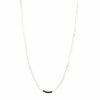 * Jewellery | Latest Fashion Silver Flat Link Necklace